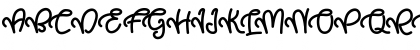 Download Baby Gumbout Regular Font Uppercase Preview