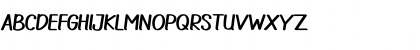 Download Ballpoint Regular Font Uppercase Preview