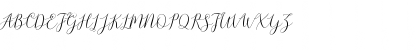 Download brittania script demo Regular Font Uppercase Preview