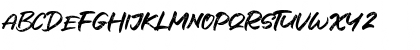 Download Black Wipe Regular Font Uppercase Preview
