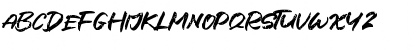 Download Black Wipe Regular Font Uppercase Preview