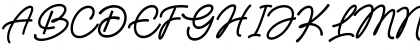 Download Blues Malone Regular Font Uppercase Preview