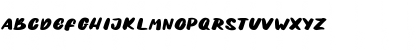 Download Bobaniac Regular Font Uppercase Preview