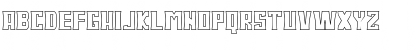 Download Bodax Outline Regular Font Uppercase Preview