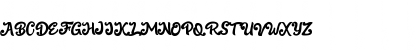 Download Bodyluck Regular Font Uppercase Preview