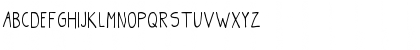 Download Boldbolder Hand Regular Font Uppercase Preview