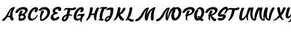Download Bollando Regular Font Uppercase Preview