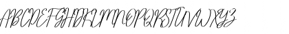 Download Bolliver Demo Regular Font Uppercase Preview