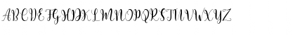Download bolyvina Regular Font Uppercase Preview