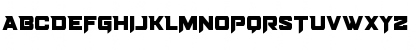 Download Bomber Escort Condensed Regular Font Uppercase Preview