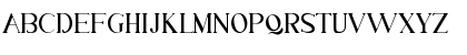 Download Bondjlo Regular Font Uppercase Preview