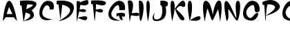 Download BOOZ BOOM Regular Font Uppercase Preview