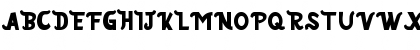Download Borju Regular Font Uppercase Preview