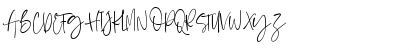 Download Bostya - Personal Use Regular Font Uppercase Preview