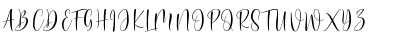 Download Boullevard Regular Font Uppercase Preview