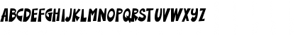 Download Bourney Jacker Regular Font Uppercase Preview