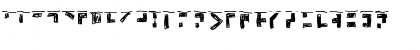 Download Braile 1 Regular Font Uppercase Preview