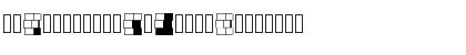 Download Braille_grid Regular Font Uppercase Preview