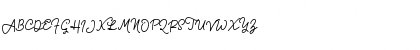 Download Bravo Charlie Script -Demo- Regular Font Uppercase Preview