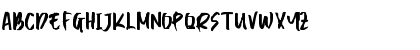 Download Break Types Regular Font Uppercase Preview