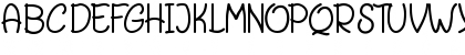 Download Breakfast Sweety Regular Font Uppercase Preview