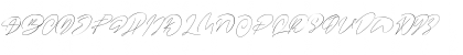 Download Breakloft Free Regular Font Uppercase Preview