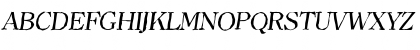 Download ClearfaceAntique Italic Font Uppercase Preview