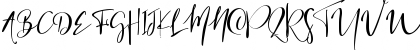 Download Bridesmaids Script Regular Font Uppercase Preview