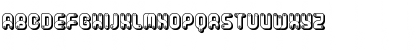 Download Brigadier Negative Regular Font Uppercase Preview