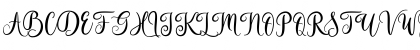 Download Brightside Regular Font Uppercase Preview