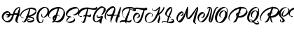 Download Brightsome  Free Personal Use Regular Font Uppercase Preview