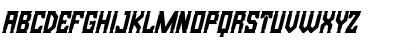 Download Bristle Creek Italic Regular Font Uppercase Preview