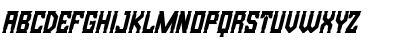 Download Bristle Creek Italic Regular Font Uppercase Preview