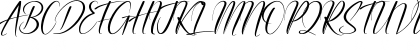 Download Bristteback Demo Regular Font Uppercase Preview