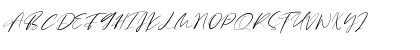 Download Brittany Angella Regular Font Uppercase Preview