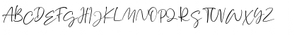 Download Brittanya Goldenite Regular Font Uppercase Preview