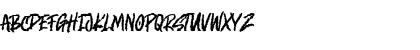 Download Brocken Regular Font Uppercase Preview