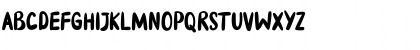 Download Brokenbrush Regular Font Uppercase Preview