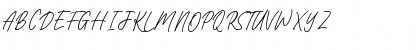 Download Bromrose Sands DEMO Regular Font Uppercase Preview