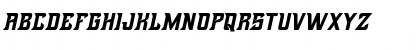 Download Brutals Tilted Regular Font Uppercase Preview