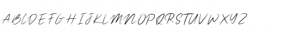 Download BuffaloSignature Regular Font Uppercase Preview