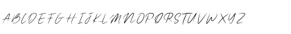 Download BuffaloSignature Regular Font Uppercase Preview