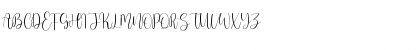 Download Bulandari Regular Font Uppercase Preview