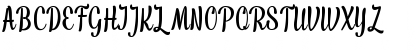 Download Bunda Regular Font Uppercase Preview