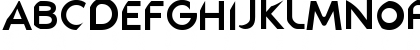 Download BURICK Regular Font Uppercase Preview