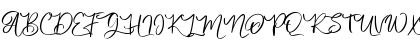 Download Butgone Regular Font Uppercase Preview