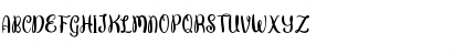 Download Butterfly FREE Regular Font Uppercase Preview