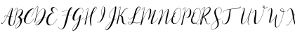 Download Buttherfly Regular Font Uppercase Preview