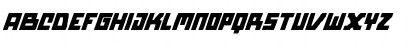 Download Byorg Italic Regular Font Uppercase Preview