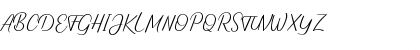 Download Carolisa Regular Font Uppercase Preview